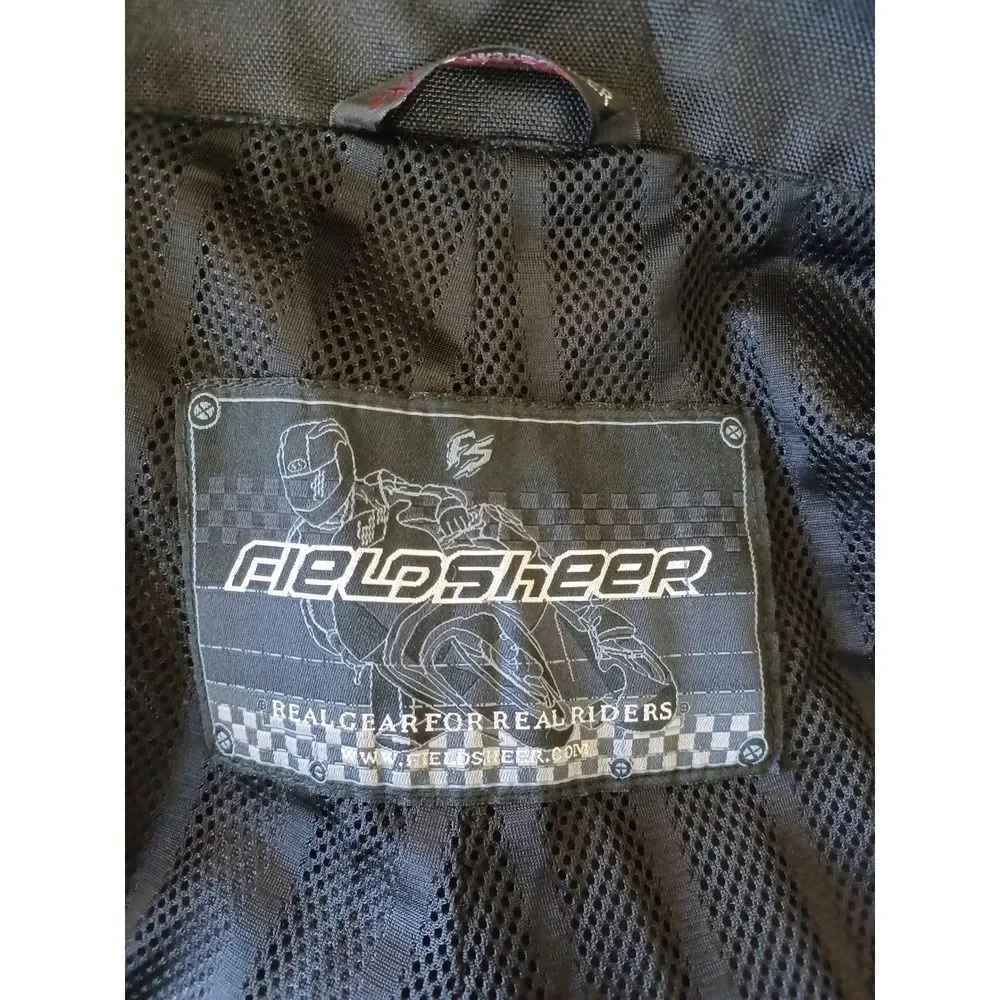 FIELD SHEER Sz 2XL‎ Mens Black Cargo Riding Pants Motorcycle Gear CE Protection